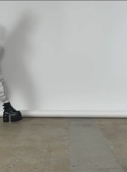 Mesh Cargo Pants — Gray