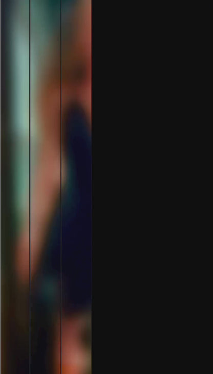 MAGIC Black Knit Extra Long Hood Duster