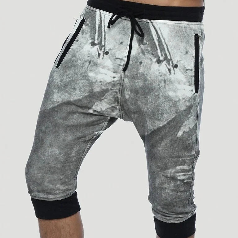 BRUSH Shorts In Black/Off-White