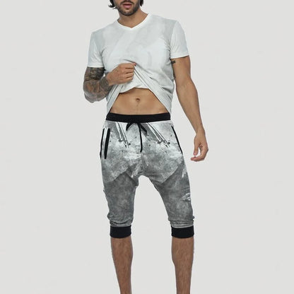 BRUSH Shorts In Black/Off-White
