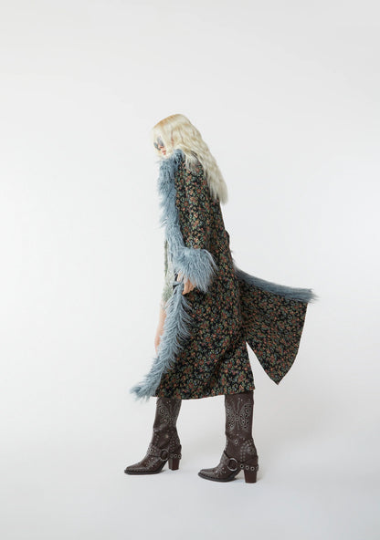 Eden Fur Trim Coat
