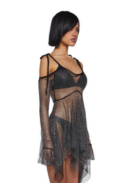 Rhinestone Fairy Handkerchief Dress