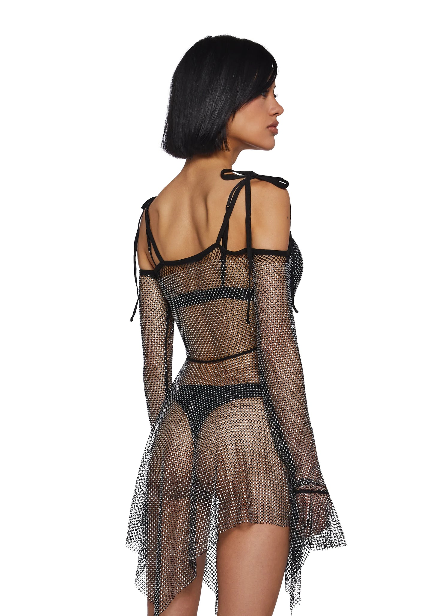 Rhinestone Fairy Handkerchief Dress