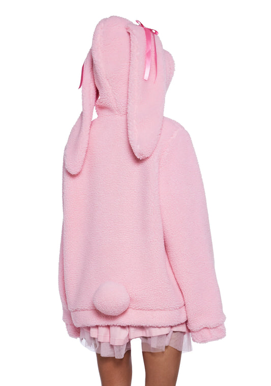 Wild Bunny Sherpa Hoodie