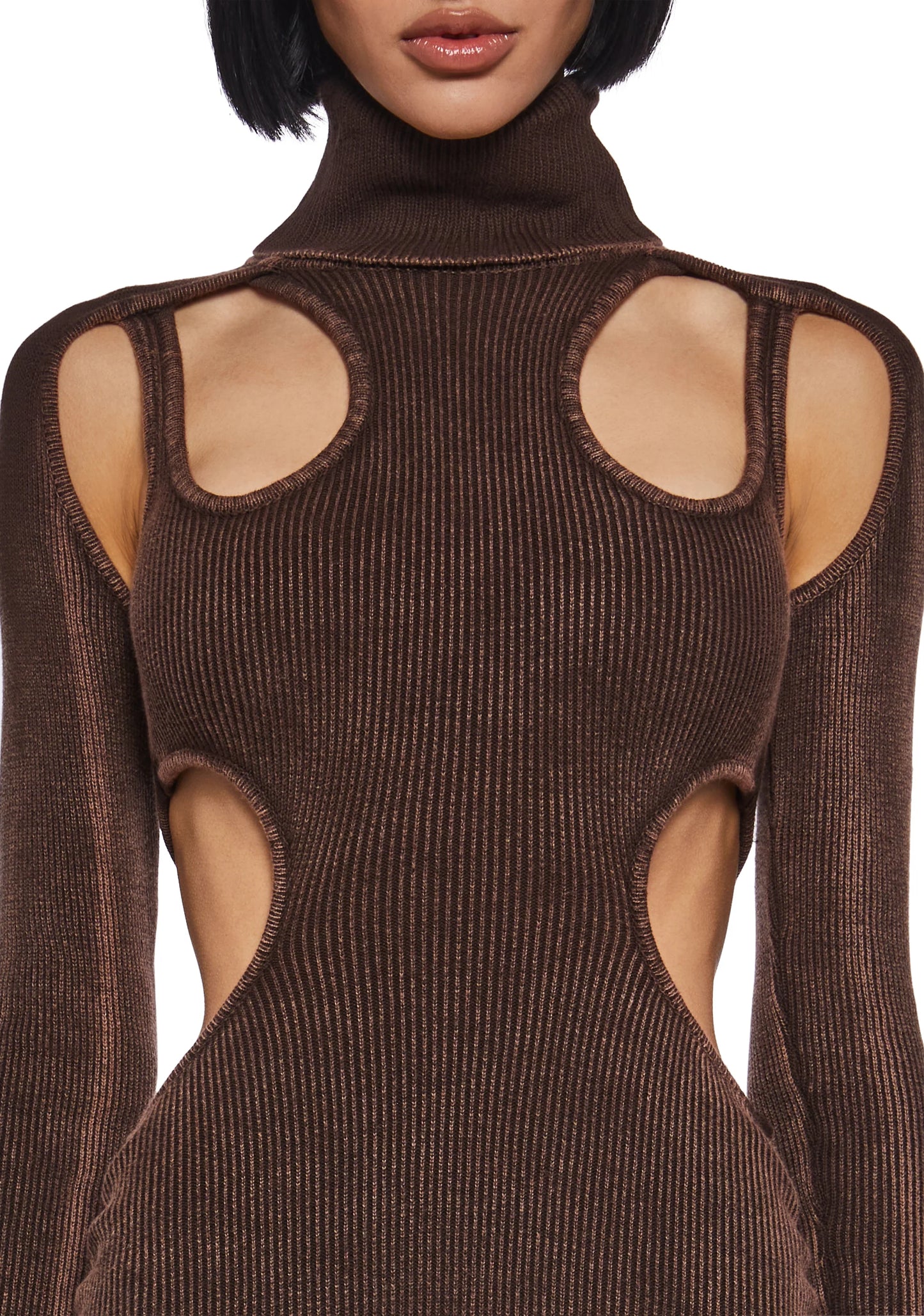 Rift Ribbed Body Mini Dress