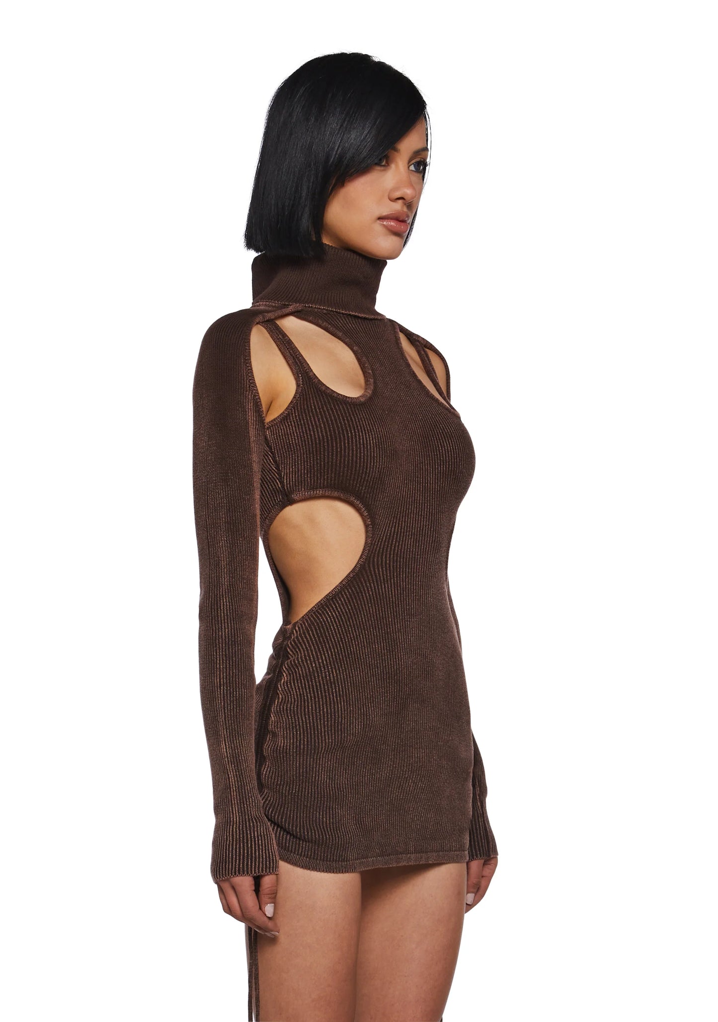 Rift Ribbed Body Mini Dress