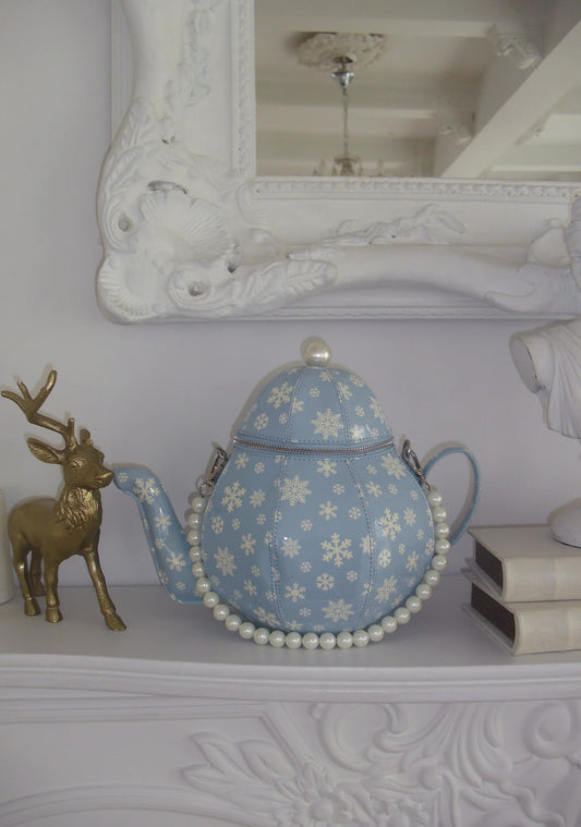 Teapot Bag – Blue
