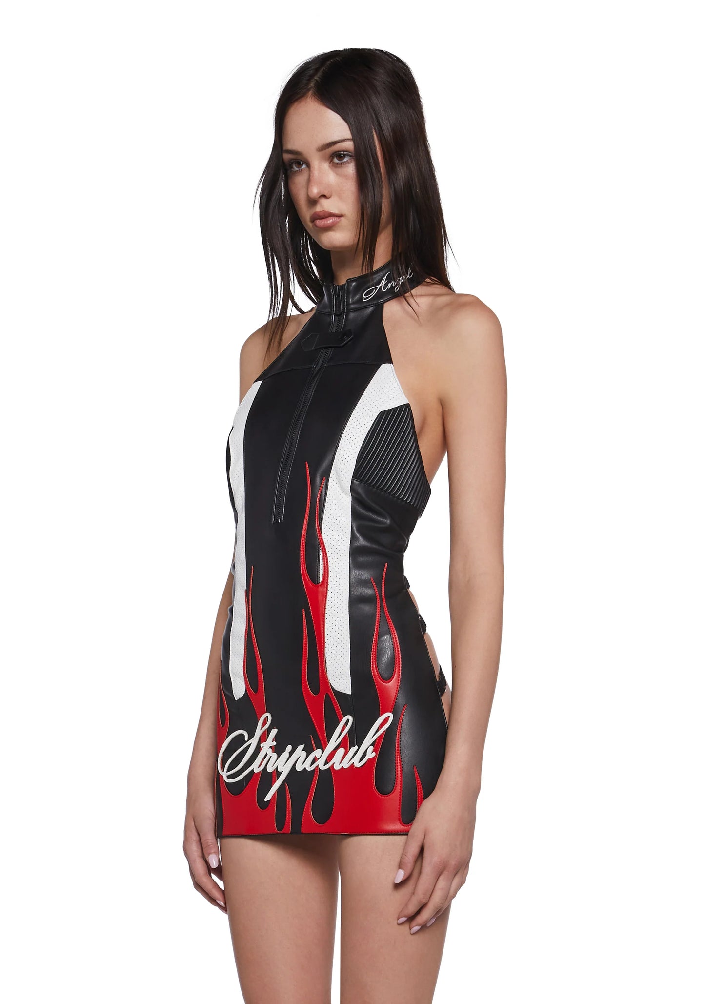 NOIR BACKLESS Mini Dress