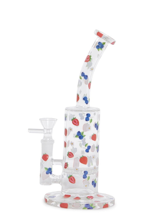 Juicy Vision Glass Bong – Multicolor Fruit