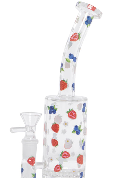 Juicy Vision Glass Bong – Multicolor Fruit