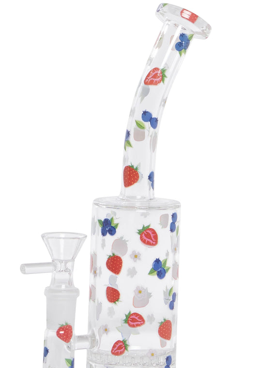 Juicy Vision Glass Bong – Multicolor Fruit