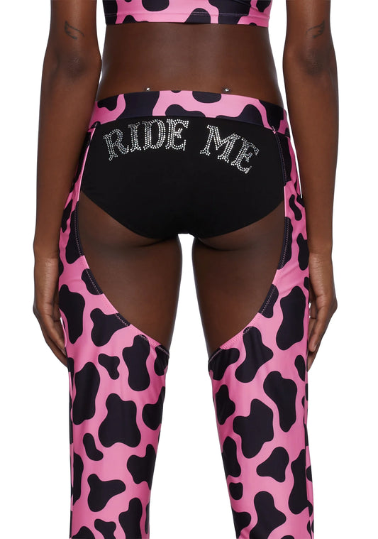 BLACK & PINK COWGIRL