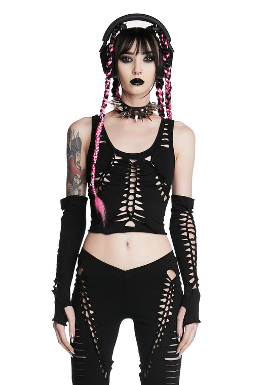 Self-Sabotage Shred Set – Black