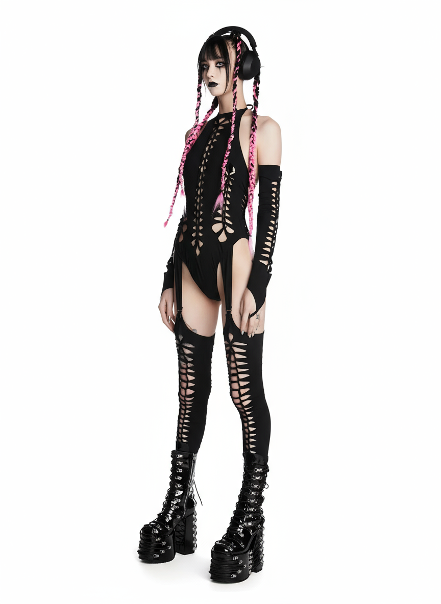 My Own Worst Enemy Shredded Bodysuit