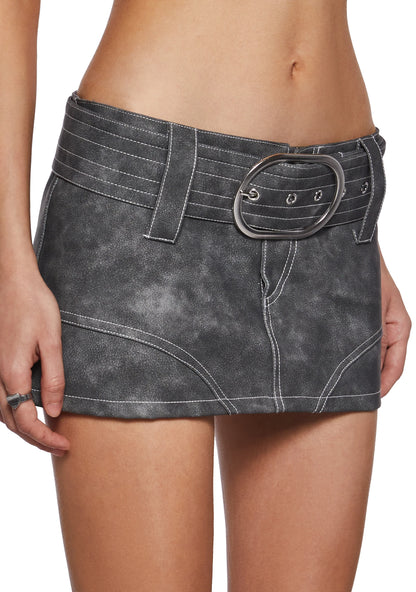 Rogue Circuit Micro Skort – Black Wash