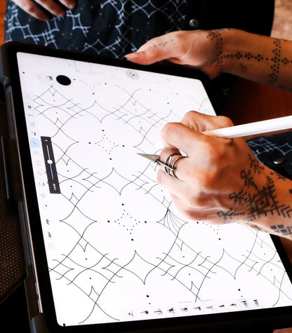 Maxi Dress In Tribal print