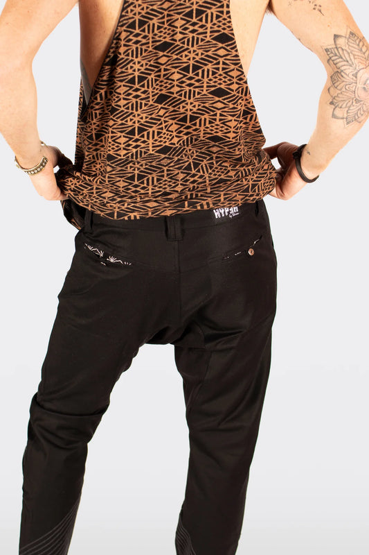 TAZER Long Pants In Black