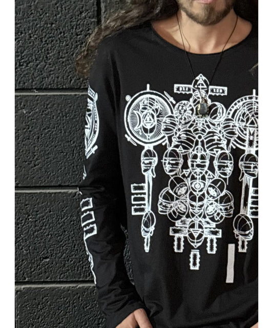 ALCHEMIST Long Sleeve Shirt In Black