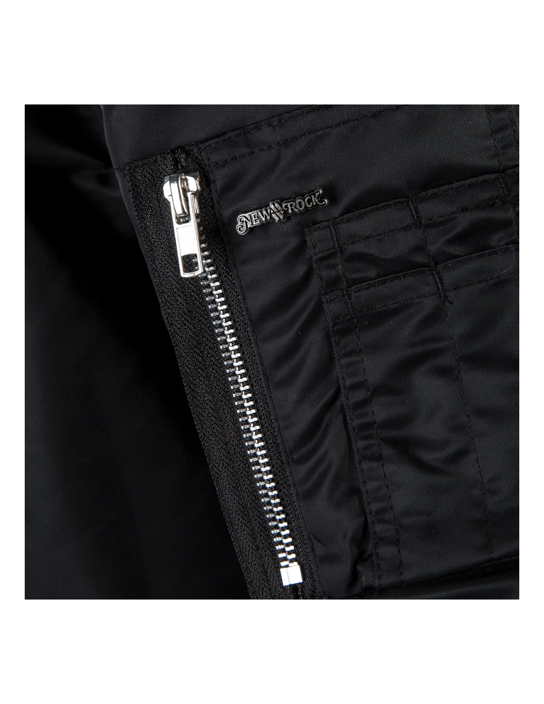 NEW ROCK Unisex Zip bomber Jacket
