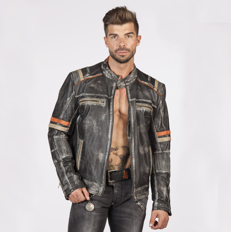 END OF THE WORLD Leather Jacket