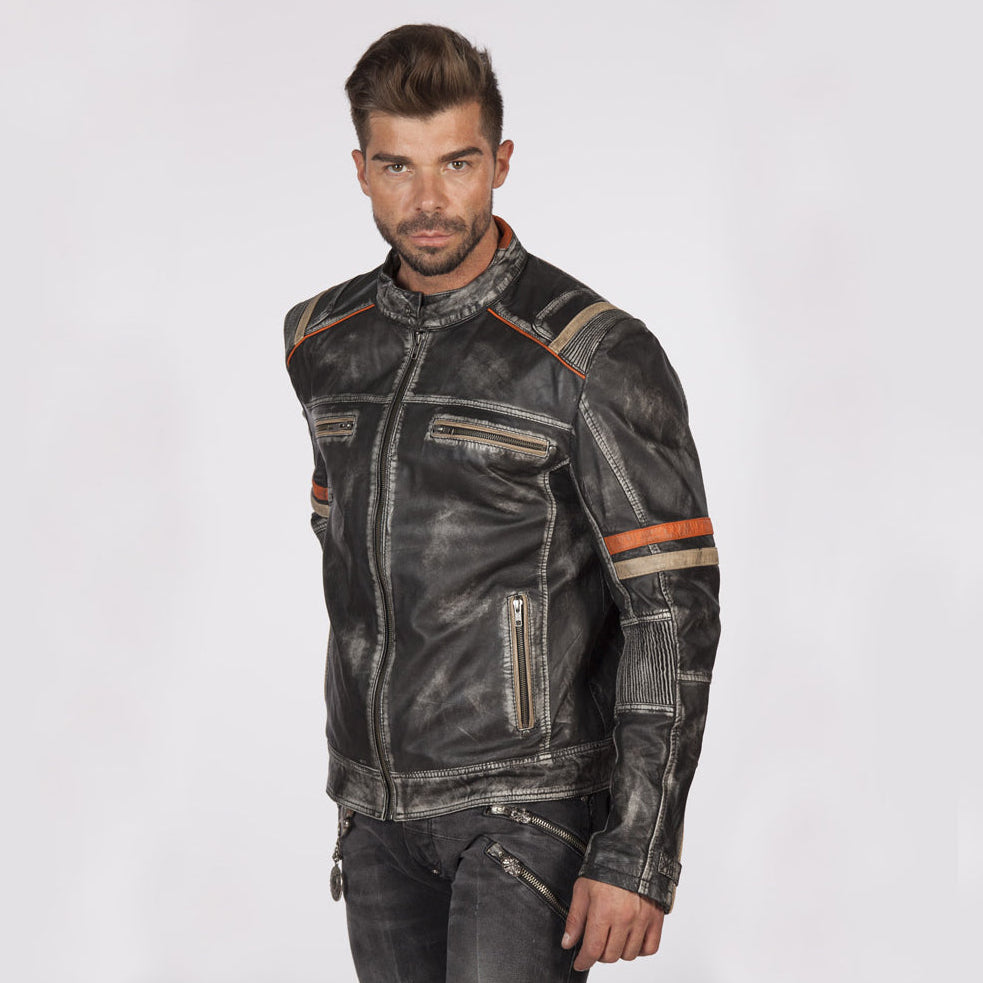 END OF THE WORLD Leather Jacket