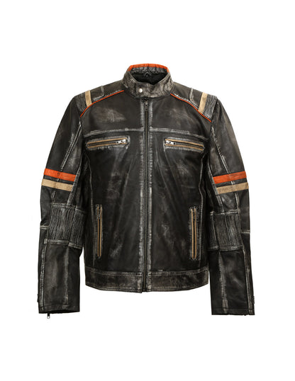 END OF THE WORLD Leather Jacket